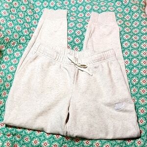 Nike Cotton/poly Fleece Joggers Size M